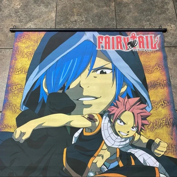 Fairy Tail Japanese Manga Series Anime Shonen Magazine Wall Scroll 43x33”